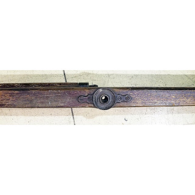 Brown Antique Double Horse Yoke Oxen For Sale - Image 8 of 9