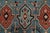 Heriz Rug 5’10” X 8’11” Blue Wool Vintage Tribal Hand-Knotted Oriental Carpet For Sale - Image 9 of 13