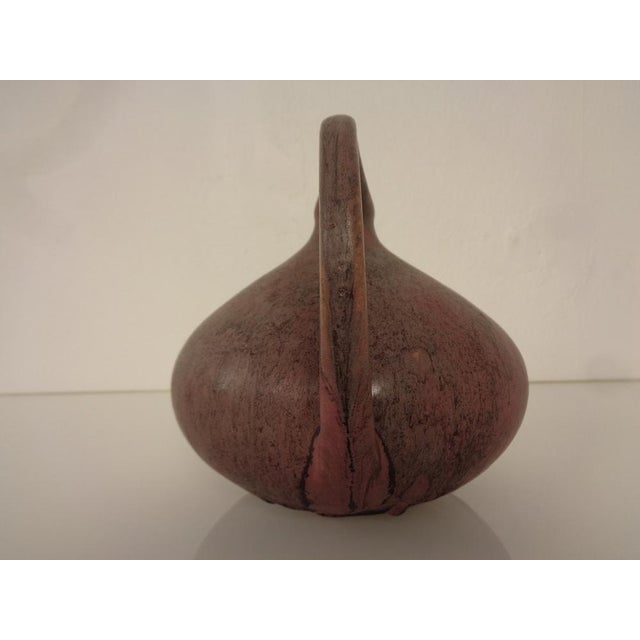 Brown 313 Ceramic Vase by Kurt Tschörner for Ruscha, 1960s For Sale - Image 8 of 14