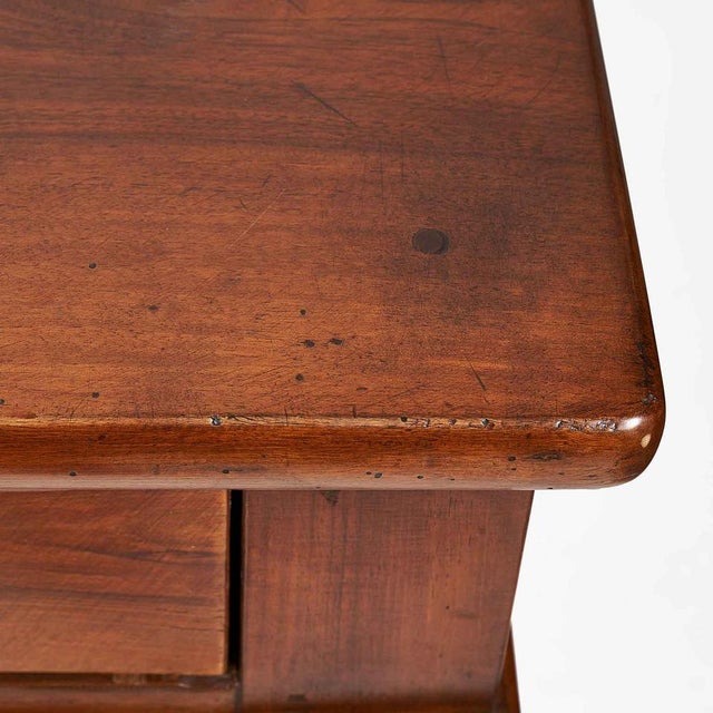 Brown Rectangular Walnut Dining Table with Drawers, 1800s For Sale - Image 8 of 11