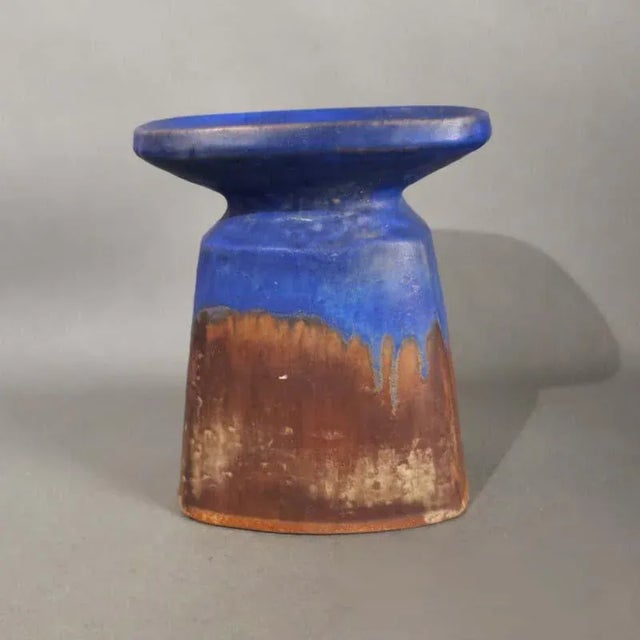 Ceramic Candleholder by Glatzle for Karlsruher Majolika, 1968 For Sale - Image 6 of 6