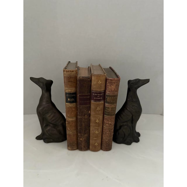 Contemporary Pair of Vintage Borzoi Dog Bookends For Sale - Image 3 of 9