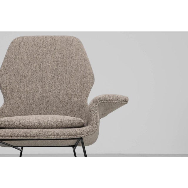 Large Lounge Chair by Carlo Hauner for Forma Moveis, Brazil, 1955 For Sale - Image 12 of 18
