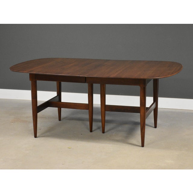 1960s Solid Cherry Dining Table by Willett Furniture For Sale - Image 9 of 12