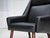 Danish Highback Armchair in Black Leatherette and Teak, 1970s For Sale - Image 13 of 18
