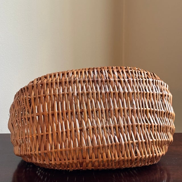 Early-20th Century French Style Market Basket For Sale - Image 13 of 15