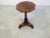 Beautiful Antique Rosewood Three-Legged Claw Feet Side Table For Sale - Image 9 of 11
