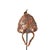 The Lega Bwami Society hat was crafted in the eastern regions of the Democratic Republi of Congo. This woven, palm fiber...