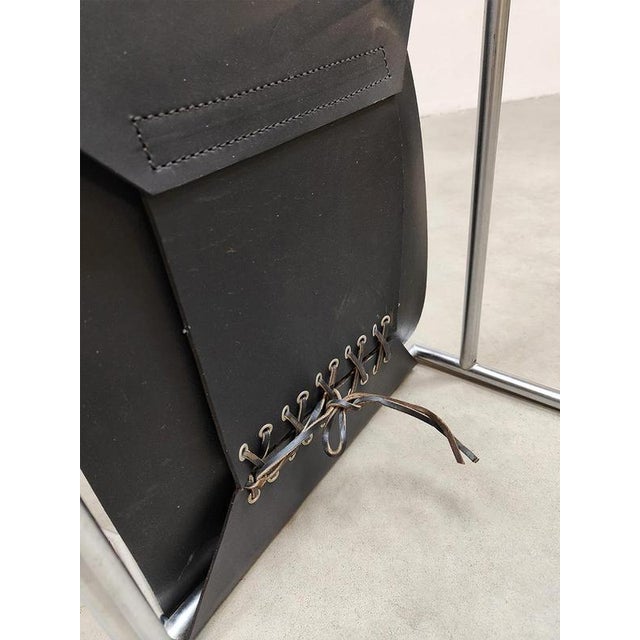 Vintage Leather SE06 Dining Chairs by Martin Visser for Spectrum, 1960s For Sale - Image 6 of 8
