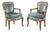 19th Century Louis XV Rococo Armchairs, 1880s, Set of 2 For Sale