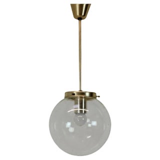 Mid-Century Glass Pendant from Kamenicky Senov, 1970s For Sale