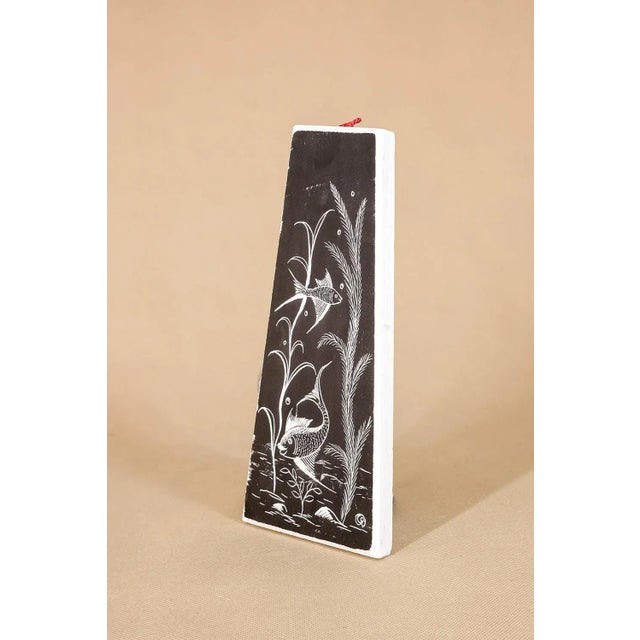 Plaster Art Mural with Maritime Motif, 1960s, in Very Good conditions. Designed 1960 to 1969