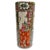 1970s Vintage Chinese Rose Medallion Cylindrical Porcelain Vase For Sale - Image 5 of 6