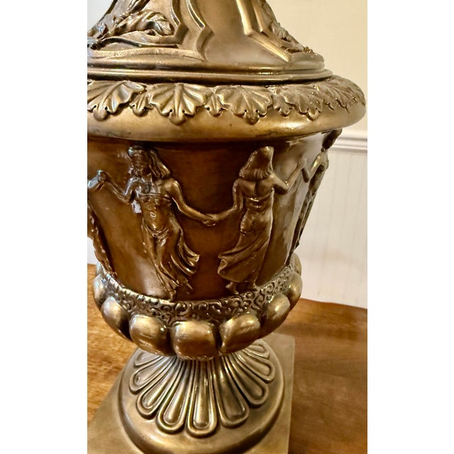 Campana Urn With Classical Figures For Sale - Image 12 of 12