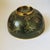 Late 20th Century Vintage Cloisonné Enamel Eggshell Bowl – Emerald Green Ground With Gilt Floral Motif For Sale - Image 5 of 9