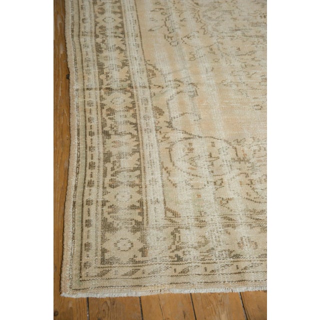 Vintage Distressed Oushak Carpet - 6'6" X 9'5" For Sale In New York - Image 6 of 12
