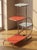 20th Century Bauhaus Steel Plant Stand with Colored Glass Shelves by Emile Guyot, Czechoslovakia, 1930 For Sale - Image 6 of 6