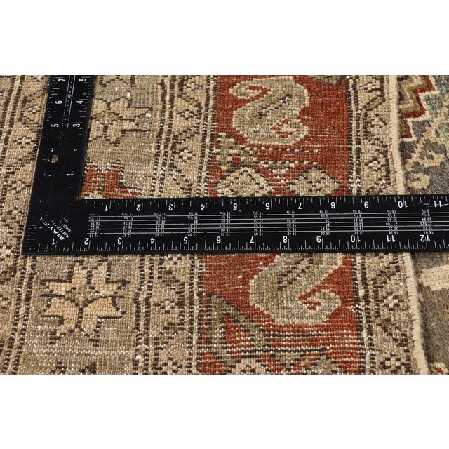 Textile Late 19th Century Persian Malayer Rug, 05'02 X 17'02 For Sale - Image 7 of 10