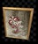 Textile Antique Italian Framed Embroidered Pieces.- A Pair For Sale - Image 7 of 8