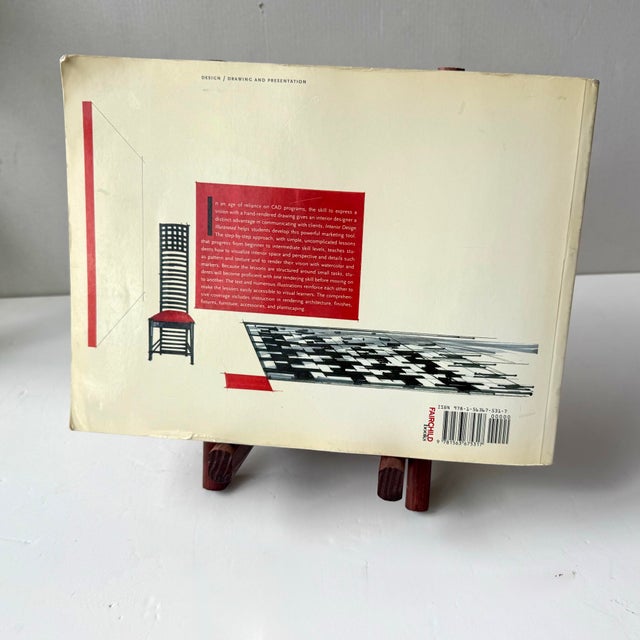 2008 First Edition softcover book entitled “Interior Design Illustrated: Marker and Watercolor Techniques” by Christina M....