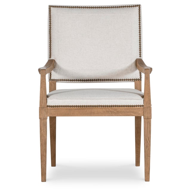 2020s Century Furniture Monterey Arm Chair - Light For Sale - Image 5 of 6