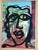Abstract 1970s Peter Keil Portrait Painting Abstract Street Scene For Sale - Image 3 of 6
