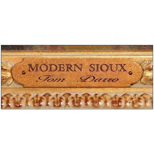 Modern Late 20th Century Modern Sioux, Tom Darro For Sale - Image 3 of 4