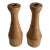 Pair of Artisan Maple Candle Holders by Ron Peterson For Sale