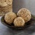 Modern 4" Diameter Rattan Fill Decorative Balls, Set of 4 For Sale - Image 3 of 4