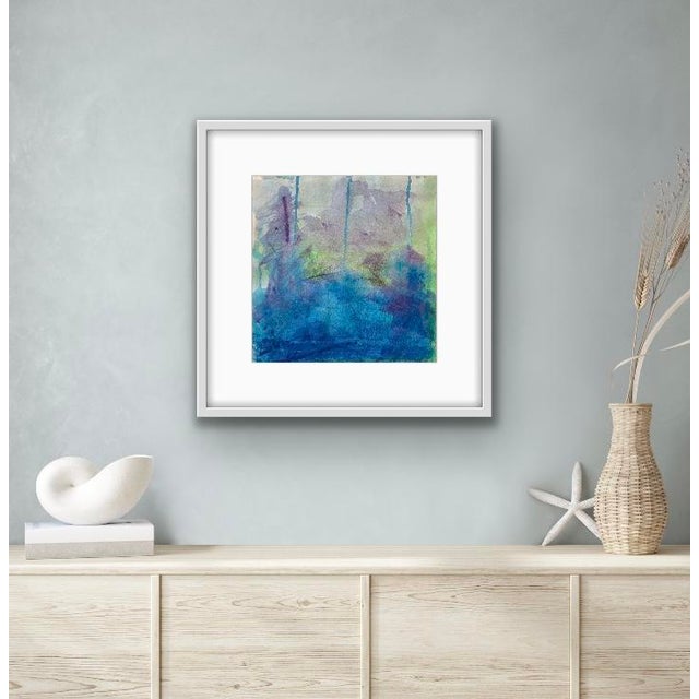 "Rite of Spring" Contemporary Original Watercolor Study on Paper For Sale In Palm Springs - Image 6 of 6