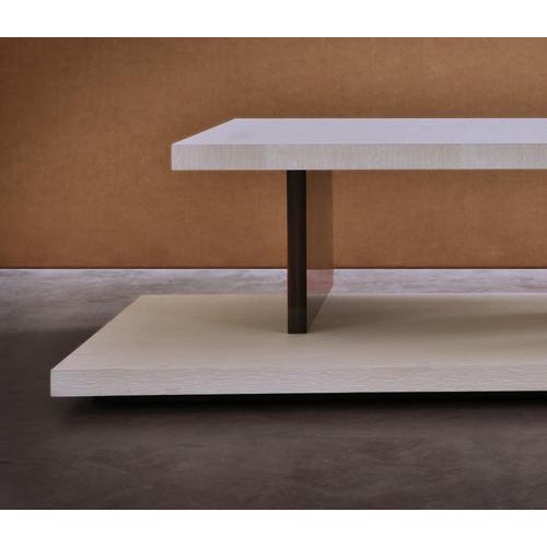 Miss Vanda 180 Veneered MDF Low Rectangular Coffee Table by Casa Casati For Sale - Image 4 of 8