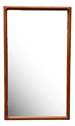 Mid-Century Modern Danish Teak Mirror from Vildbjerg Møbelfabrik, 1960s