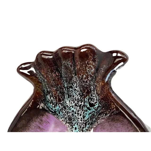 Fish Service Plates and Serving Dish from Vallauris, 1960s, Set of 7 For Sale - Image 6 of 10