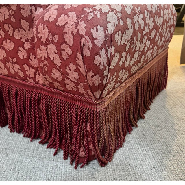 Late 20th Century Late 20th Century Kisabeth Custom-Upholstered Club Armchair For Sale - Image 5 of 6