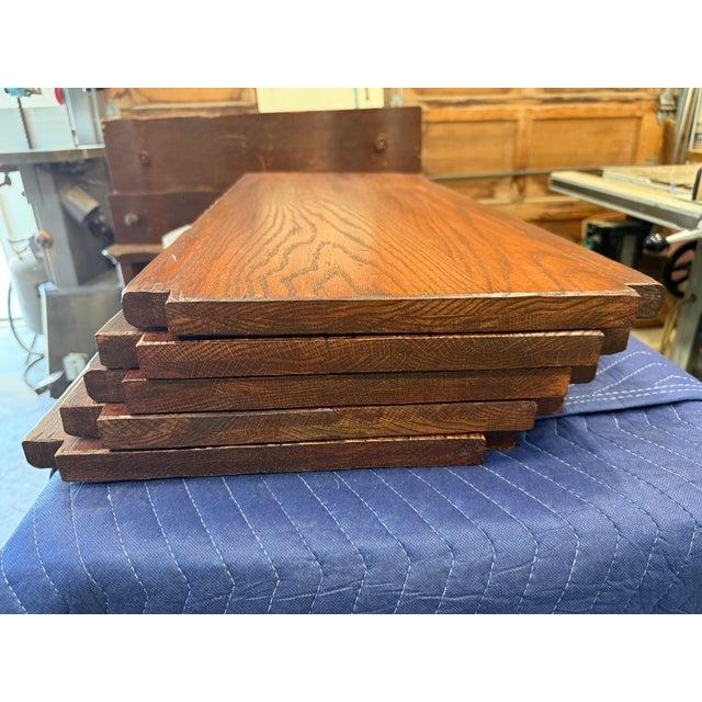 Early 20th Century Tall Oak Cabinet / Pantry For Sale - Image 18 of 18