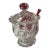 Baccarat Crystal Honey Pot With Lid and Spoon For Sale