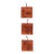 Set of Three Vintage Square Egyptian Style Terracotta Wall Hangings For Sale