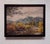 The painting depicts a serene landscape of Taos, showcasing a winding river surrounded by lush foliage and distant...