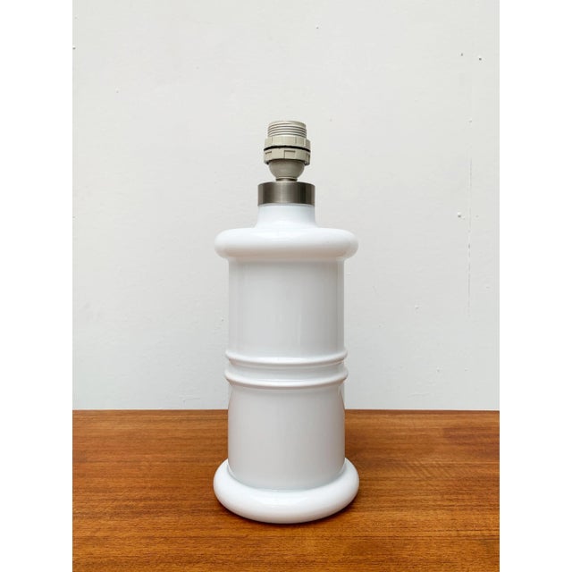 Holmegaard Vintage Danish Glass Apoteker Table Lamp by Sidse Werner for Holmegaard For Sale - Image 4 of 18