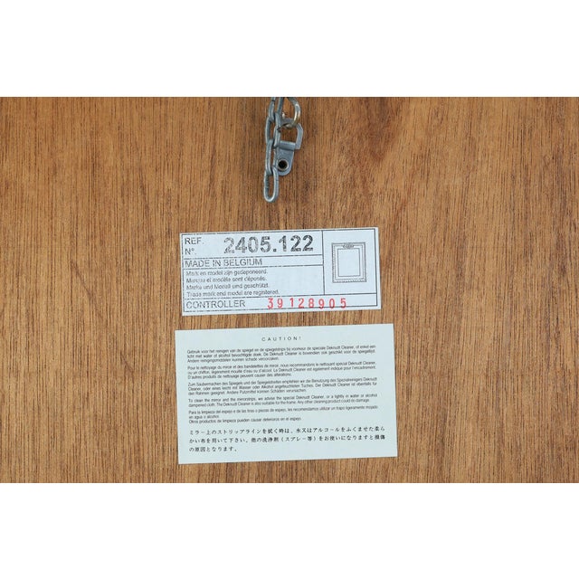 Vintage Rectangular Gilt Resin Mirror from Deknudt, Belgium, 1950s For Sale - Image 10 of 11