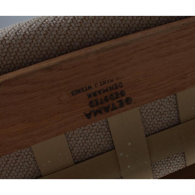 Lounge Chair Model Ge-370 attributed to Hans J. Wegner for Getama, 1960s For Sale - Image 6 of 8