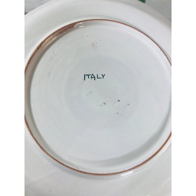 Italian Botanical Print Platter For Sale - Image 4 of 6