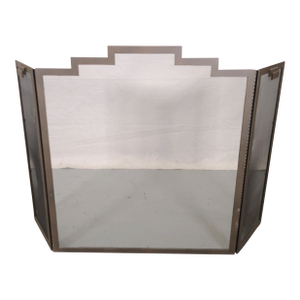 Late 20th Century Metal Fireplace Screen