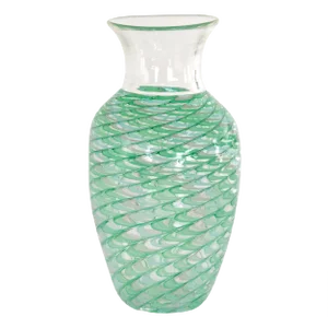 Phoenician Lace Vase in Murano Glass by Archimede Seguso