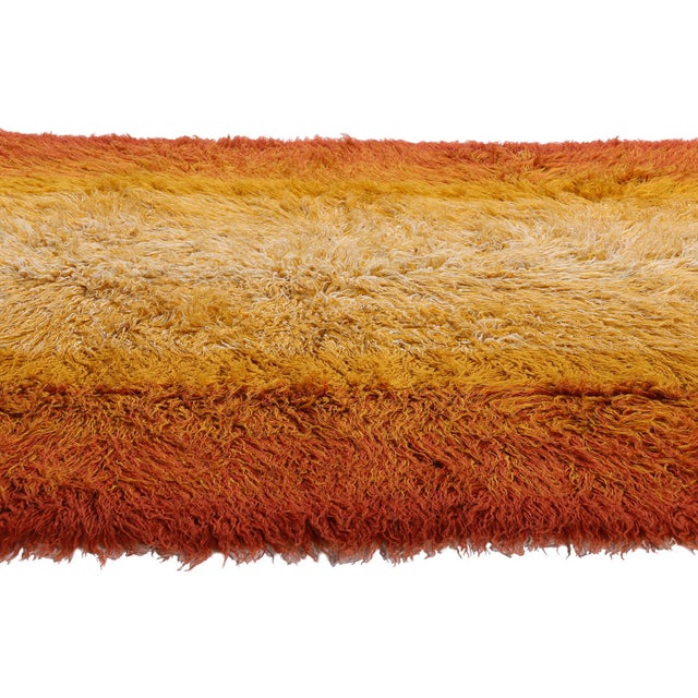 Mid-Century Modern Vintage Greek Flokati Rug, 06'02 X 07'08 For Sale - Image 3 of 10