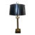 Vintage Art Deco Paul Hanson Brass Empire Style Table Lamp For Sale