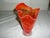 Vintage Fenton Art Glass Handkerchief Vase – Mid Century Modern Ruffled Glass Decor For Sale In Dallas - Image 6 of 7