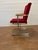 Vintage Chair in Red and Chrome For Sale - Image 4 of 10