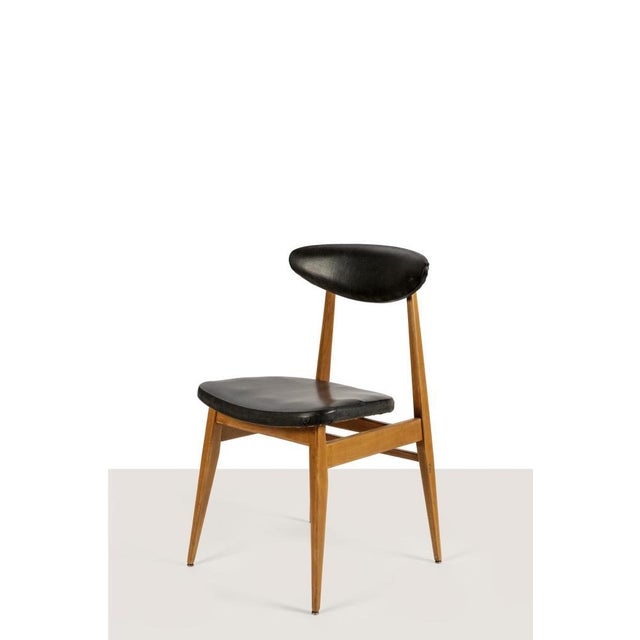 Scandinavian Desk with Sliding Mobile Drawer Block and Small Armchair, Denmark, 1970s, Set of 2 For Sale - Image 13 of 17