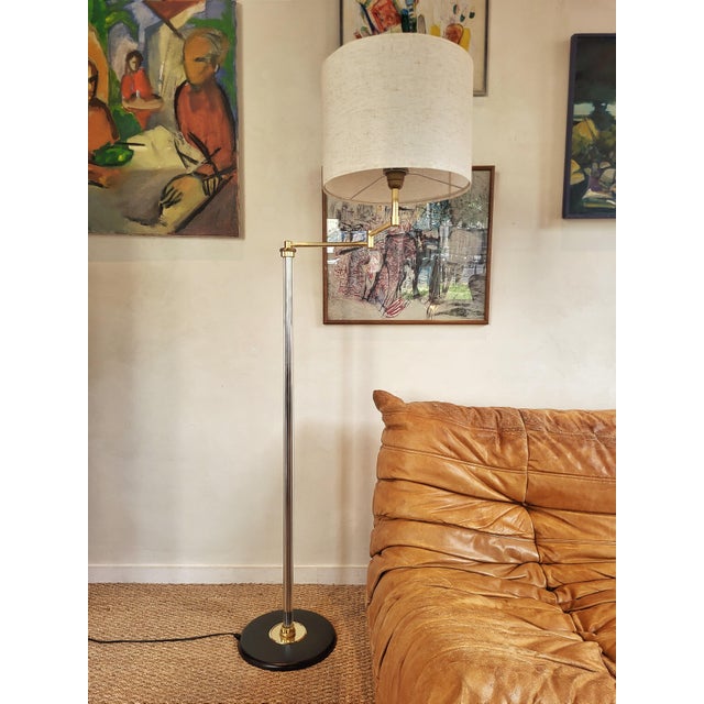 Articulated Floor Lamp, 1980s For Sale - Image 4 of 5
